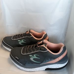 Gravity Defyer Mighty Walk Gray/Salmon W Size 10